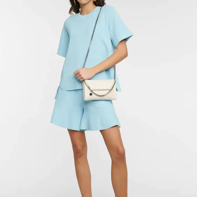 Stella McCartney Polyester Shoulder Bag, Clutch, Crossbody Bag Mini Women's Light Umber-8