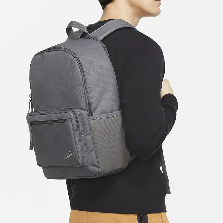Nike Fabric Backpack Unisex Gray-5