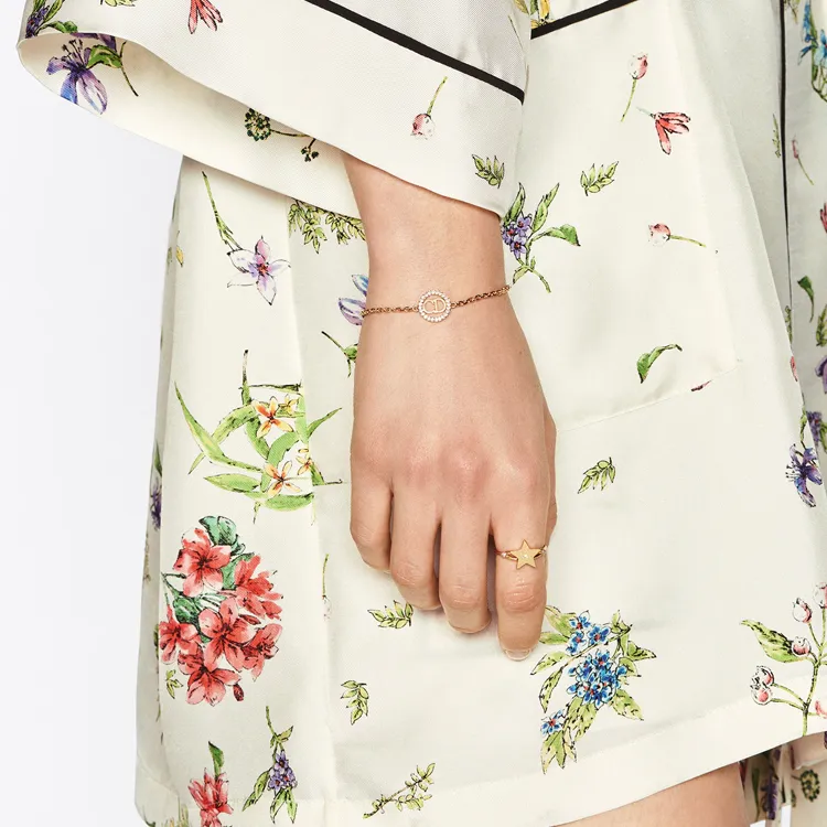 DIOR Metal Bracelets Women's Gold-4
