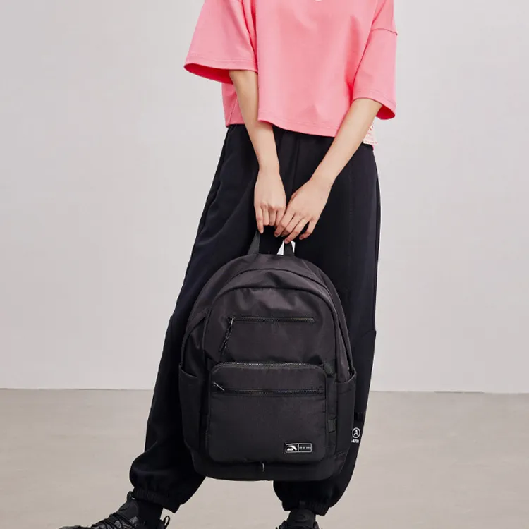 Anta Oxford Backpack Regular Unisex Black-5