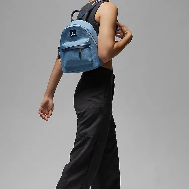 Jordan Monogram Mini Backpack Chambray-4