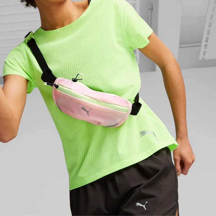 PUMA Polyester Fanny Pack Regular Unisex Pink-4