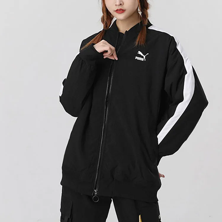 PUMA Classics Bomber Jackets Women's Black-2