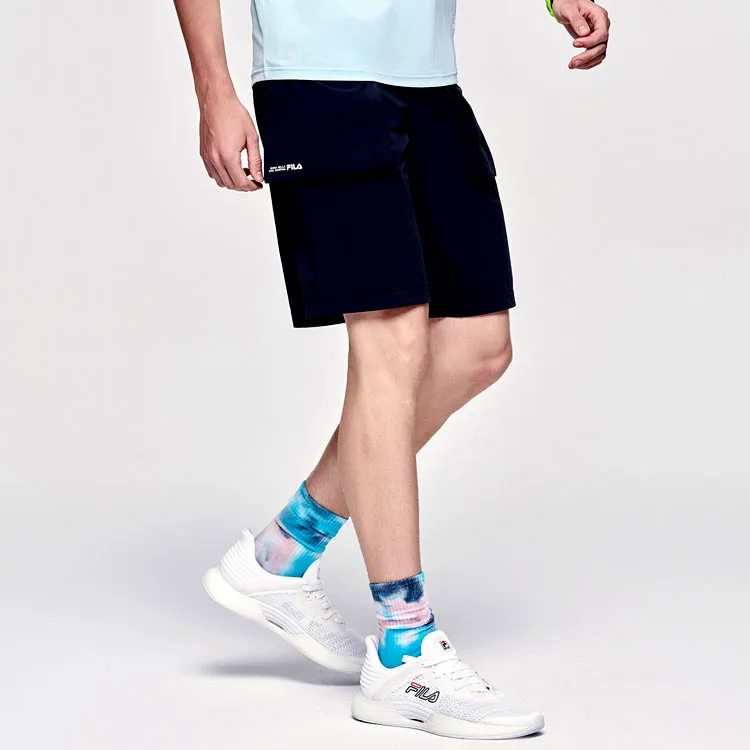 FILA Casual Shorts Men Black-4
