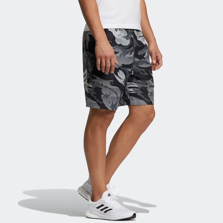 Adidas Sports Shorts Men Light Gray White-2