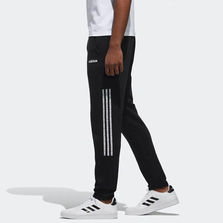 Adidas Knitted Sports Pants Men's Black-4