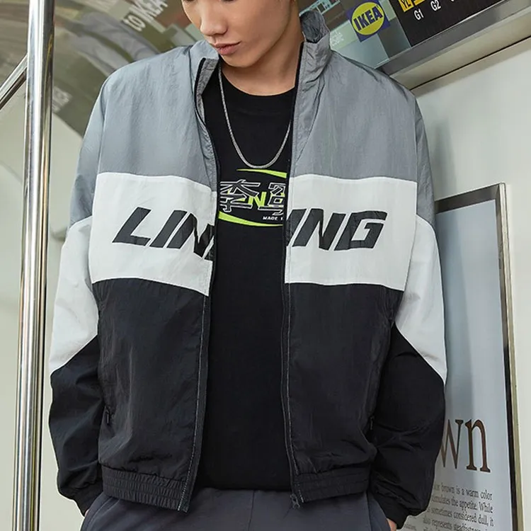 LINING Sports Fashion Collection Jackets Unisex Gray-3