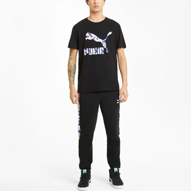 PUMA T-Shirts Men Black-2