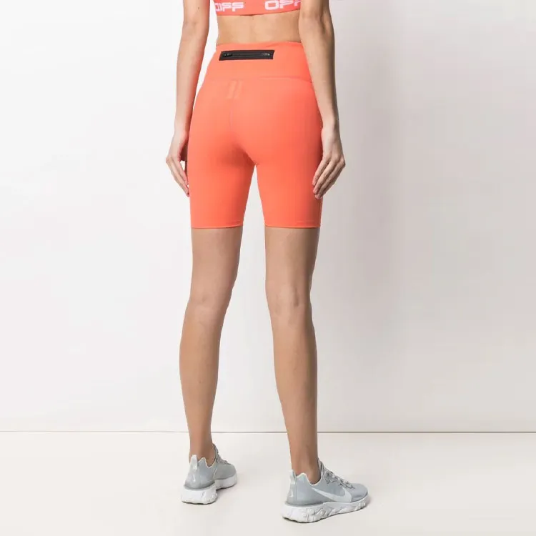 OFF WHITE Compression Cycling Shorts Coral Pink-3