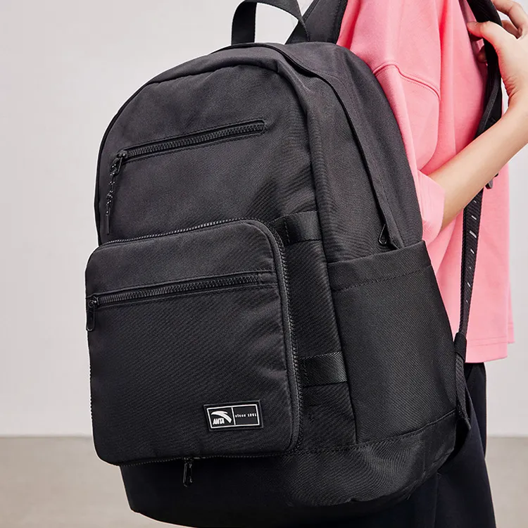 Anta Oxford Backpack Regular Unisex Black-6