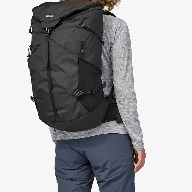 Patagonia Recycled Nylon Backpack Regular Unisex Black-7