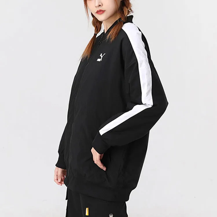 PUMA Classics Bomber Jackets Women's Black-5