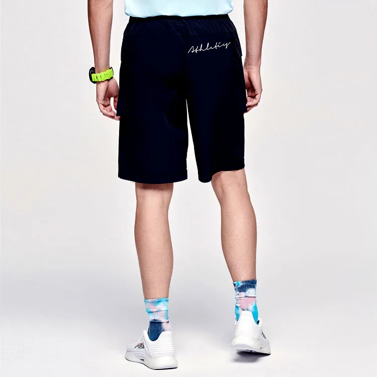 FILA Casual Shorts Men Black-3
