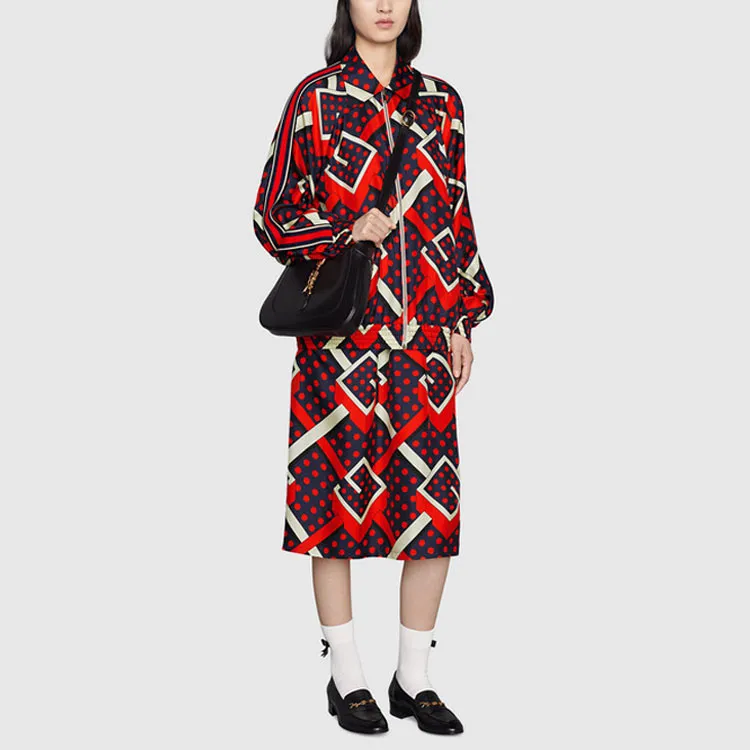 GUCCI G Dot Labyrinth print Skirt-1