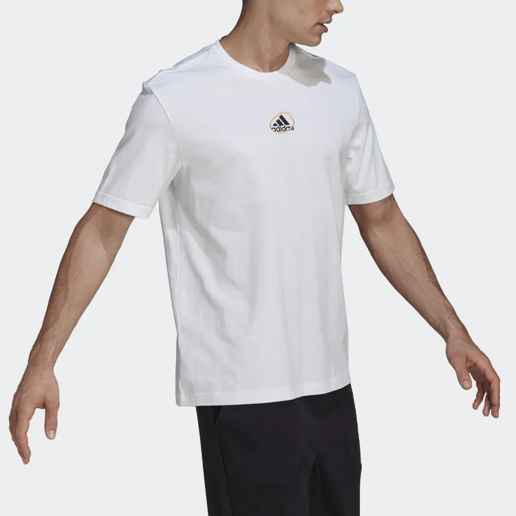 Adidas T-Shirts Men White-5