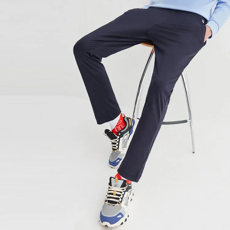 FILA Knitted Sweatpants Men Legend Blue-6