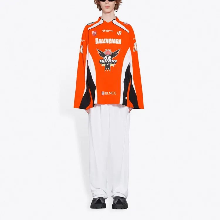 Balenciaga Long Sleeve Hockey Shirt-2