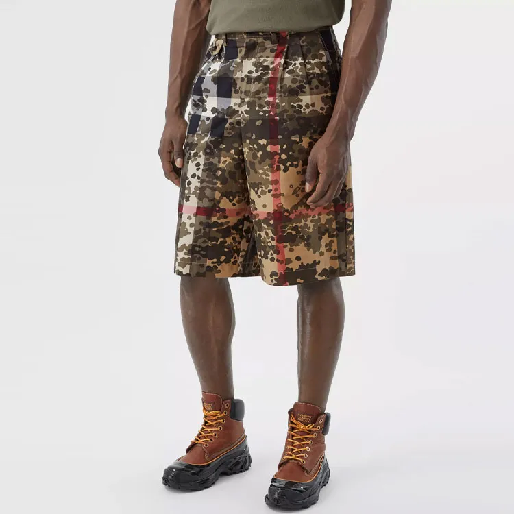 Burberry Casual Shorts Men's Camouflage-4