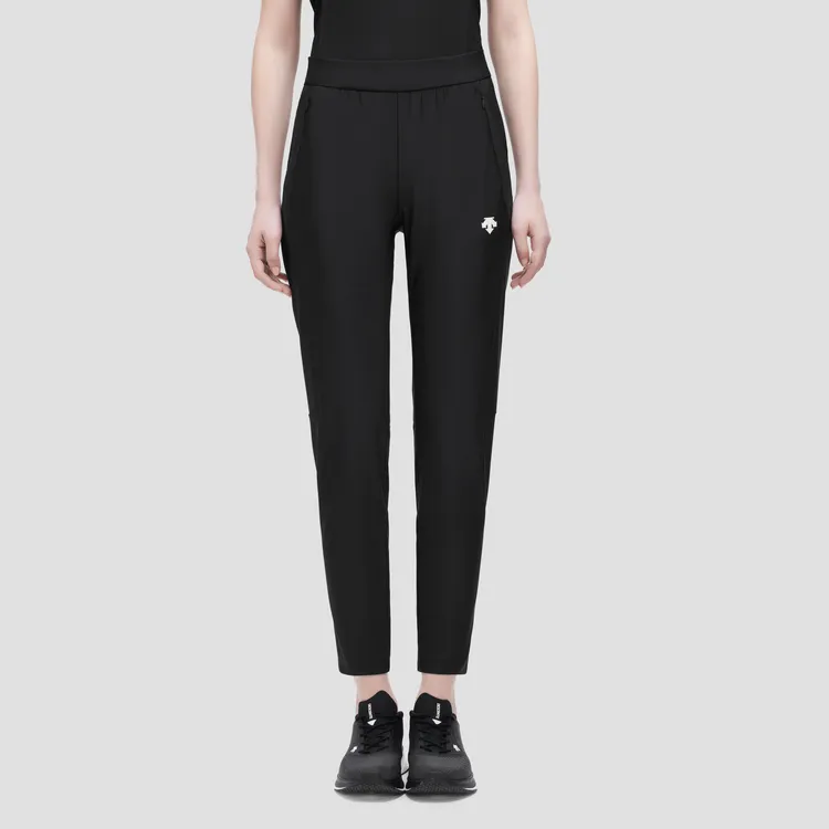 DESCENTE WOMENS TRAINING Collection Knitted Sweatpants Women's BK Black-2