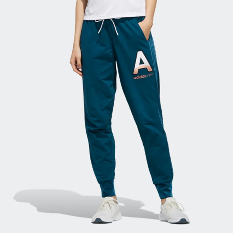 Adidas Neo Knitted Sweatpants Women's Navy Blue-2