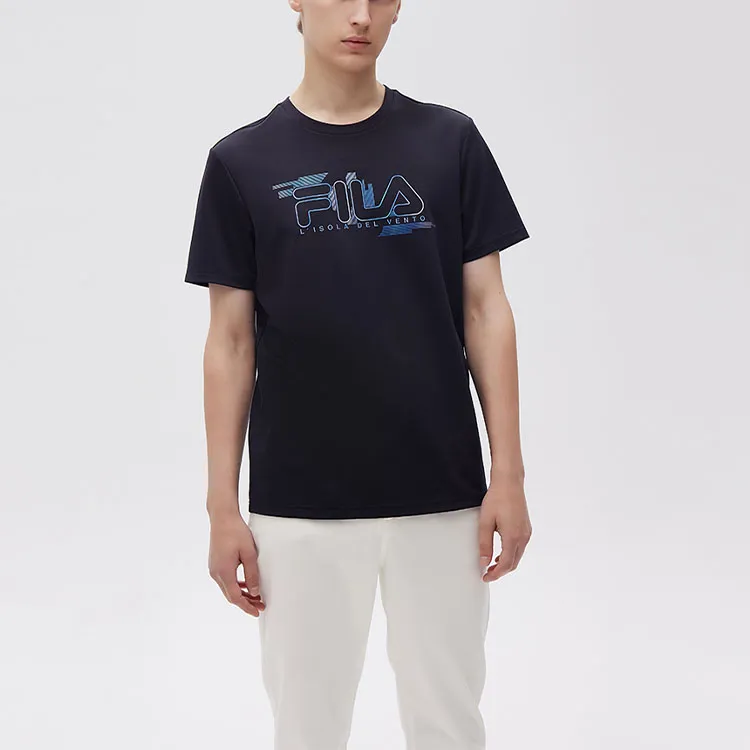 FILA T Shirts Men Legend Blue-3
