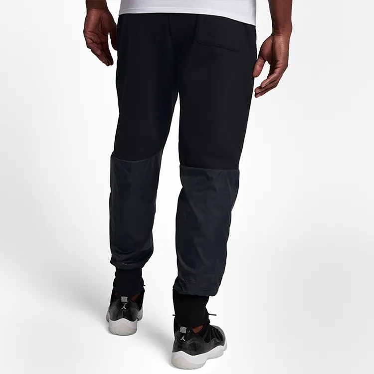 Jordan 11 Hybrid Knitted Sweatpants Men Black-4