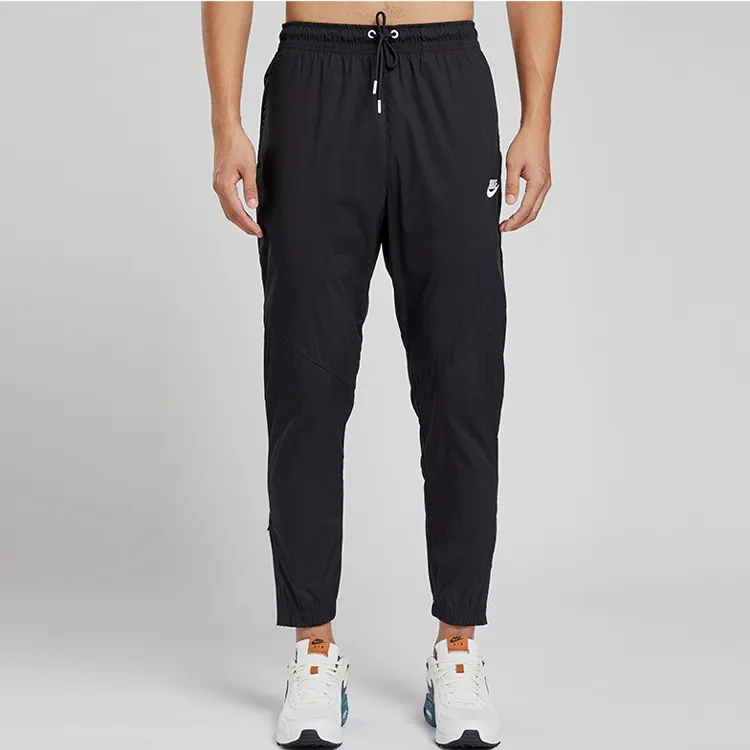 Nike Knitted Sports Pants Men's Black-2
