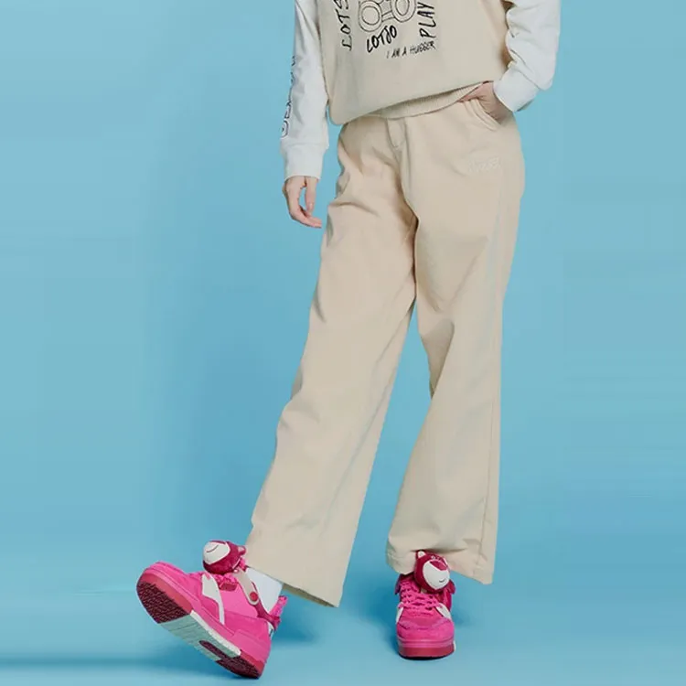 LiNing x DISHINI,LIANMINGKUAN Casual Pants Women's Amber Apricot-4