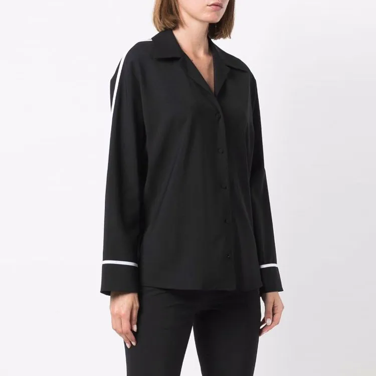 OFF WHITE Logo print Pajama Shirt-3