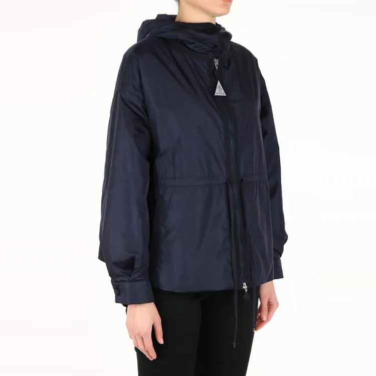 Moncler Meretz Full Zip Waistband Jacket 'Navy'-7