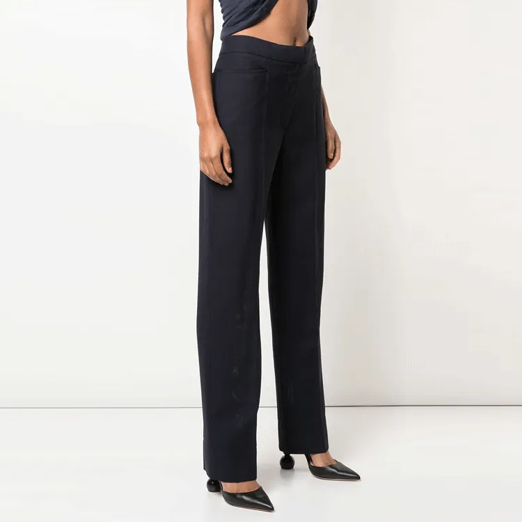 Jacquemus Casual Pants Women's Dark Blue-2