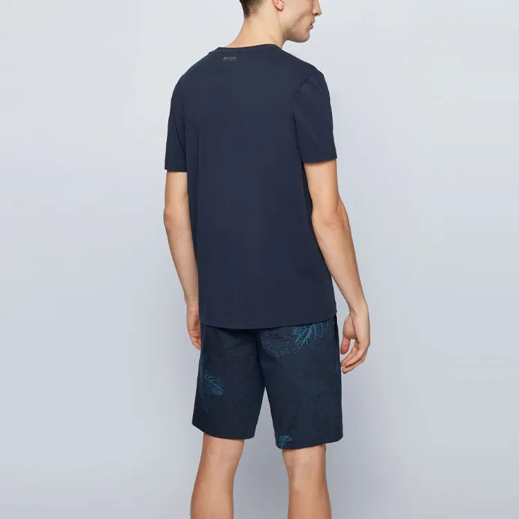 HUGO BOSS T Shirts Men Dark Blue-3