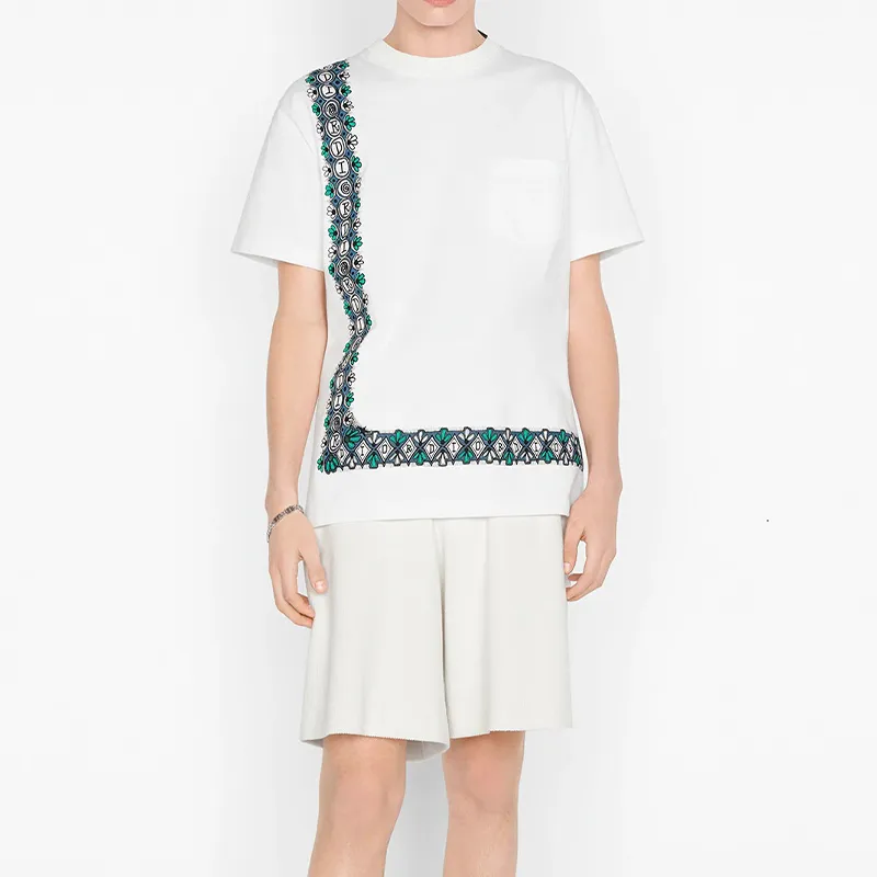 DIOR Quarterly New Products T Shirt Men's White-2
