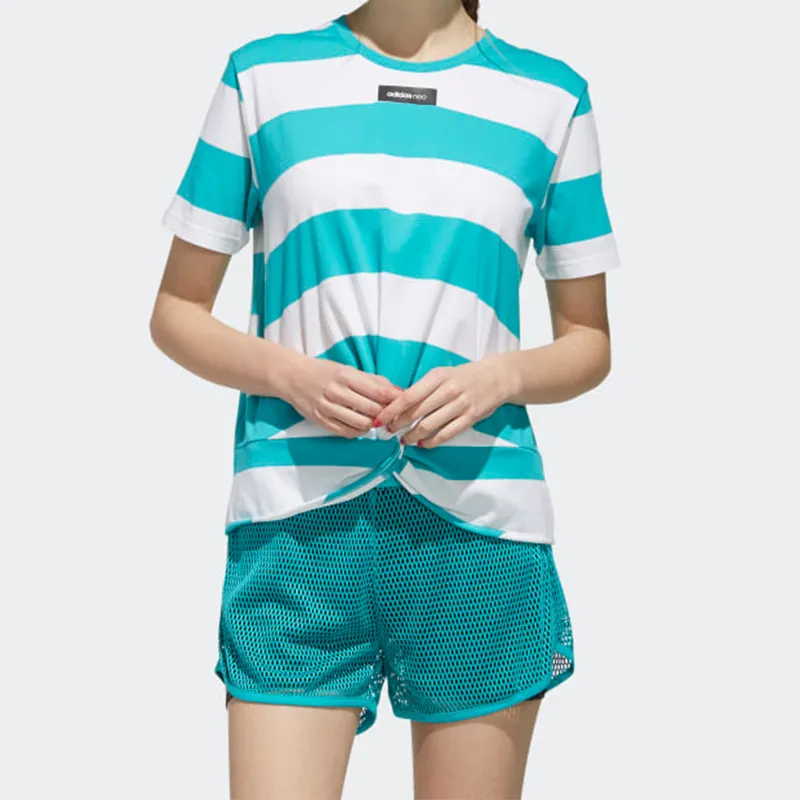Adidas Neo T Shirt Women's Light Green-2