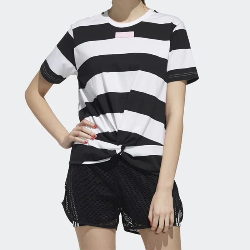 Adidas Neo T Shirt Women's Black White-3