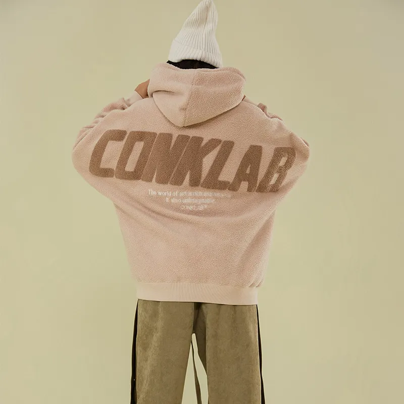 CONKLAB Hooded Loose Fit Regular Sweatshirt Unisex-2