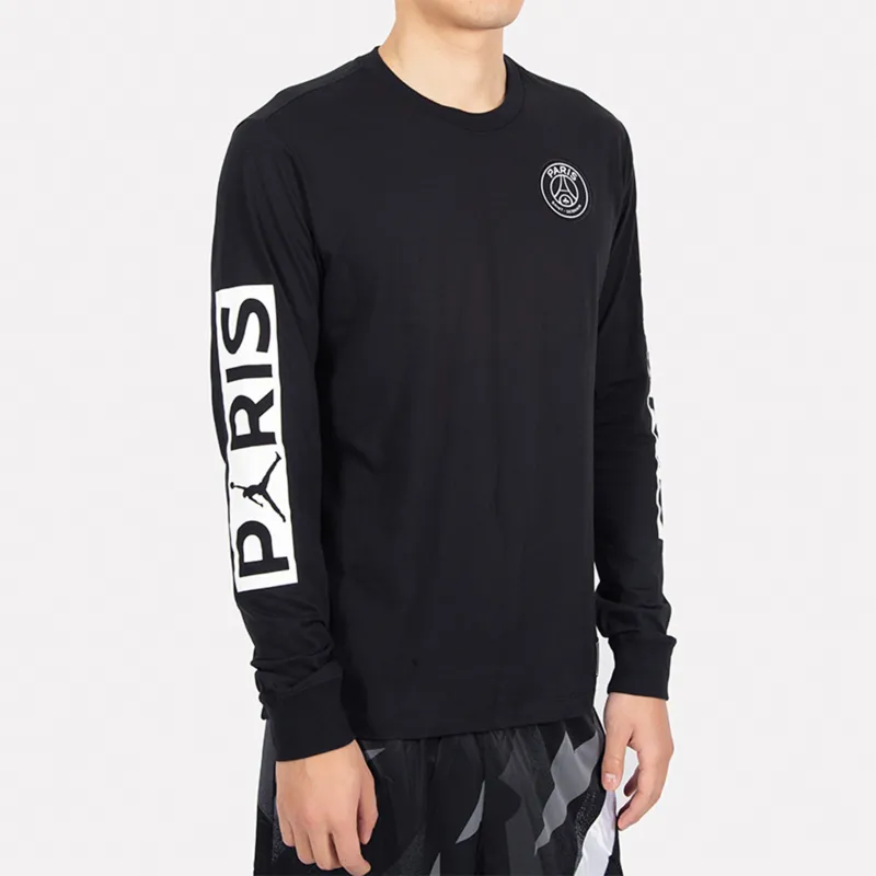 Jordan PSG T Shirts Men Black-3