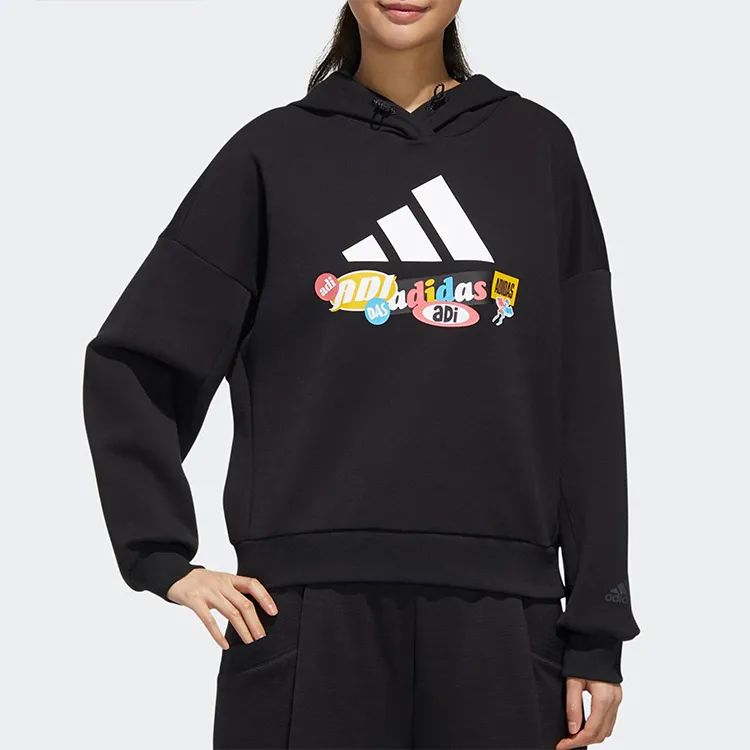 Adidas Sweatshirt Women's Black-2