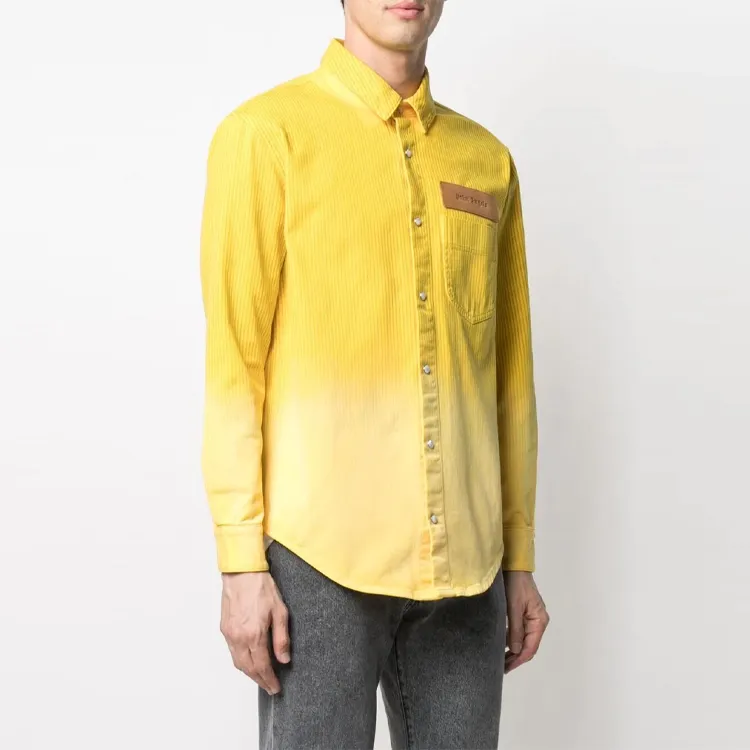 PALM ANGELS Shirts Men Yellow-2
