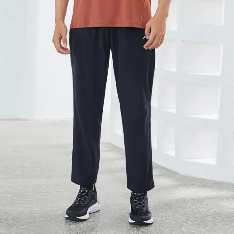 LINING Training Series Knitted Sweatpants Men Black-2