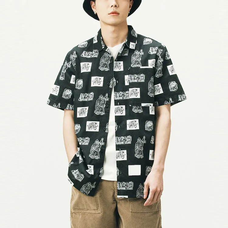 Vans Shirts Unisex Black-3