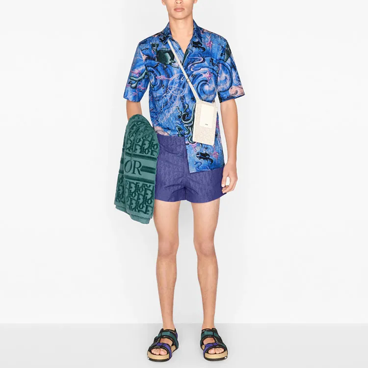DIOR Oblique Short Swim Shorts-2