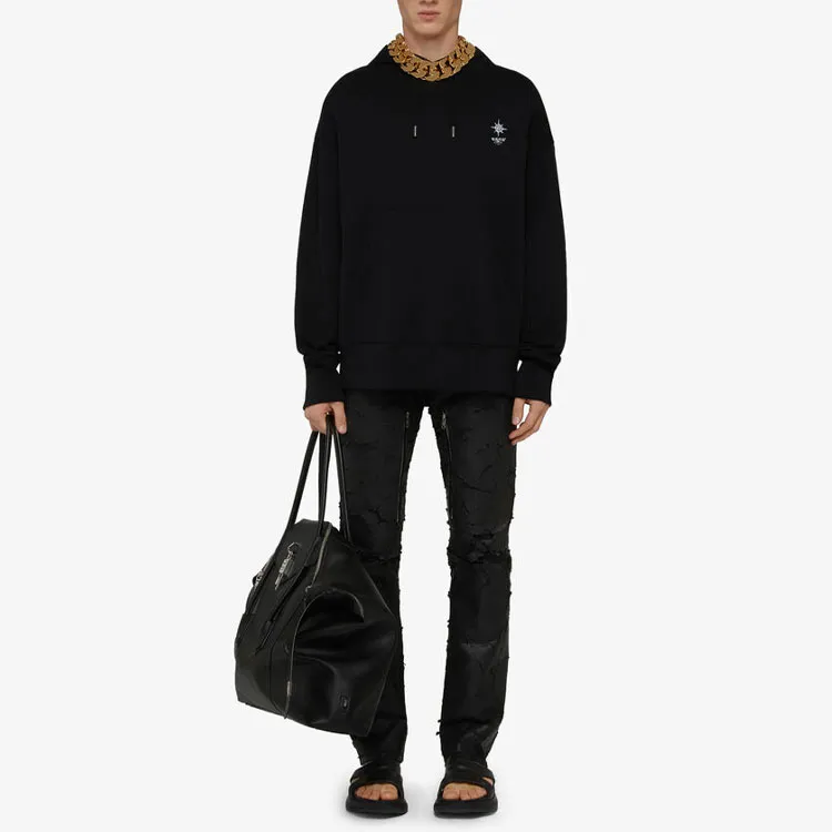 Givenchy Chain Frame Oversized Hoodie Sweatshirt-1