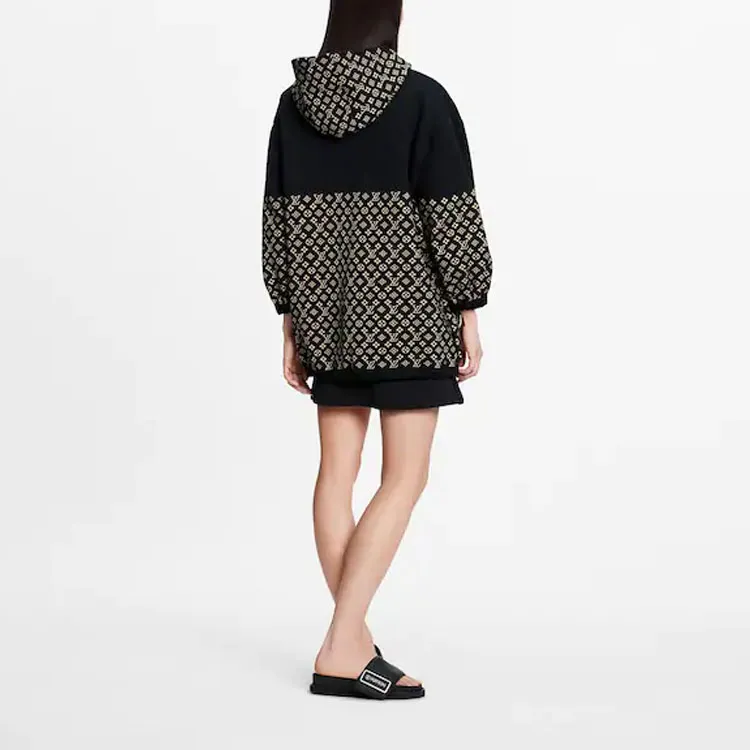LOUIS VUITTON 2010s Monogram Zip up Hoodie-1