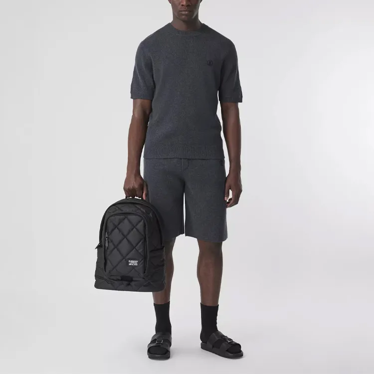 Burberry Casual Shorts Men's Gray-1