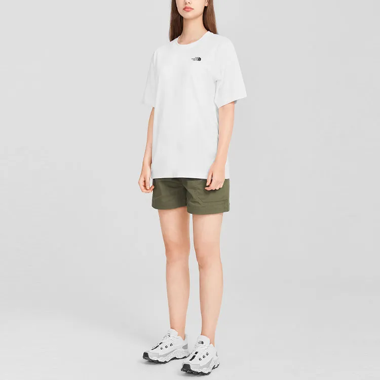 THE NORTH FACE Camping T Shirts Unisex White-2