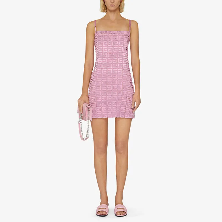 Givenchy 4G Slip Dresses Women's Pink-1