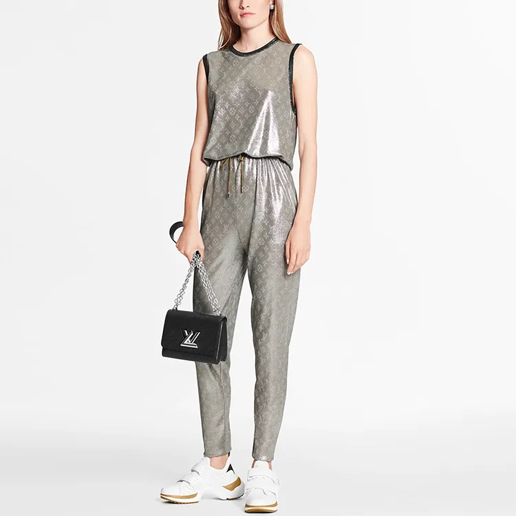 LOUIS VUITTON New Quarterly Products Of LV Jumpsuits Women's Silver-1