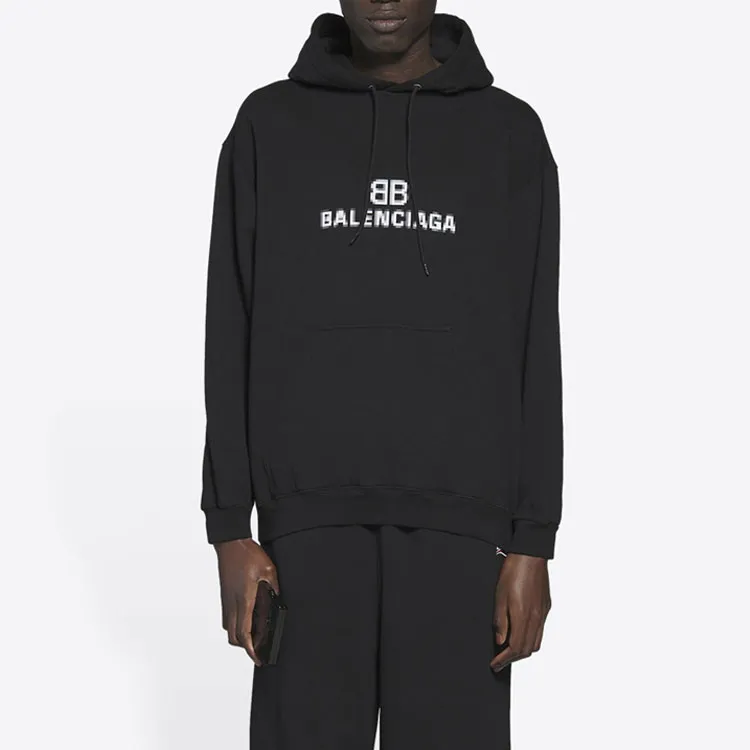 Balenciaga Bb Pixel Medium Fit Hoodie-5
