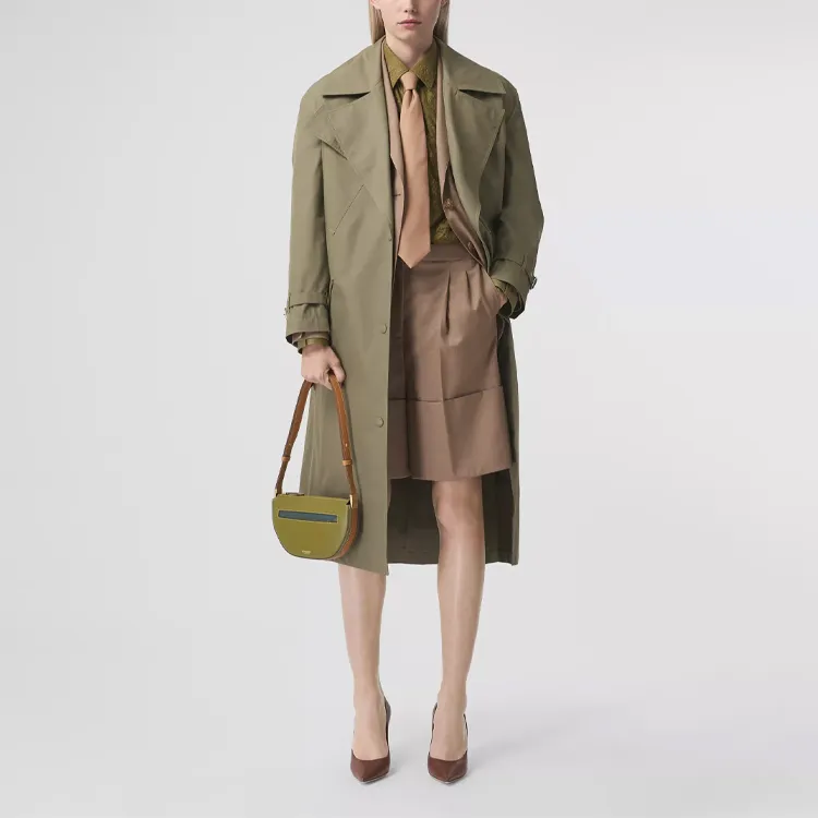 Burberry Laxton Gabardine Trench Coat-2